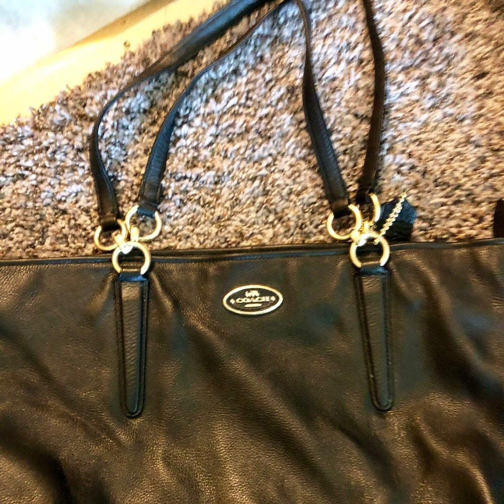 Coach multi section purse